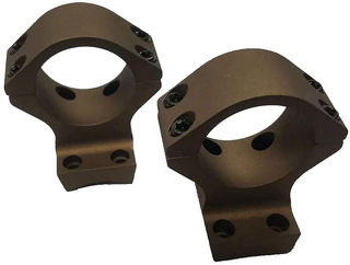Talley 1" High Scope Rings in Hells Canyon for Browning X-Bolt